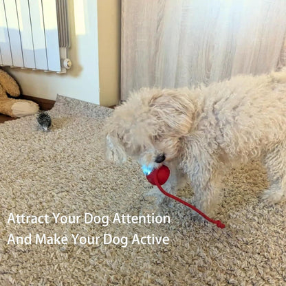Interactive Pet Chew Tug Toy – Durable Rope Ball for Dogs & Cats