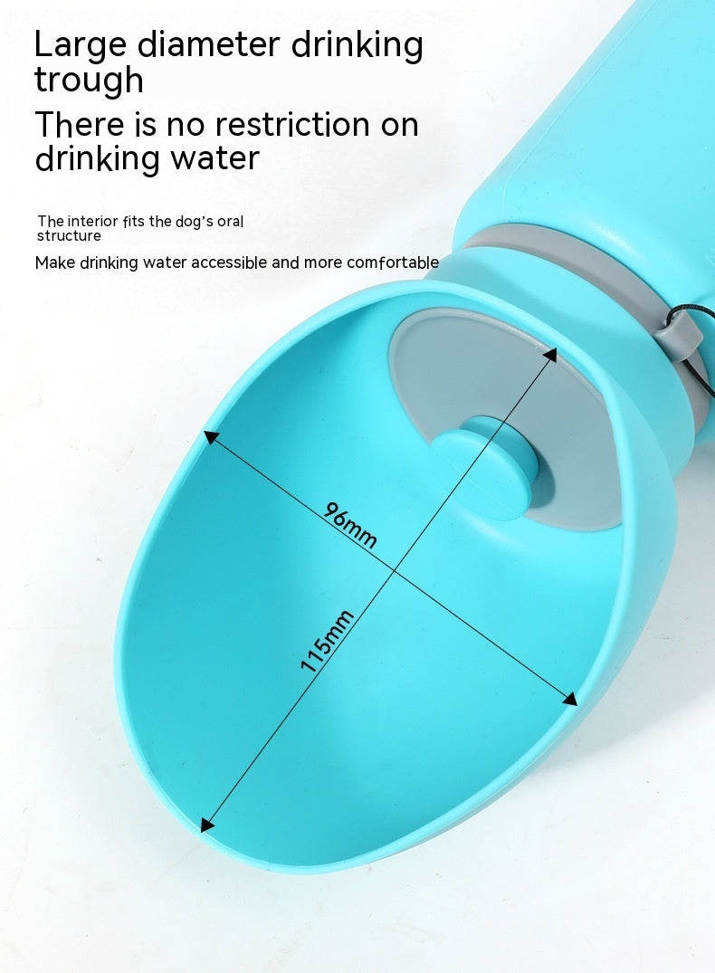 Foldable Silicone Pet Water Bottle