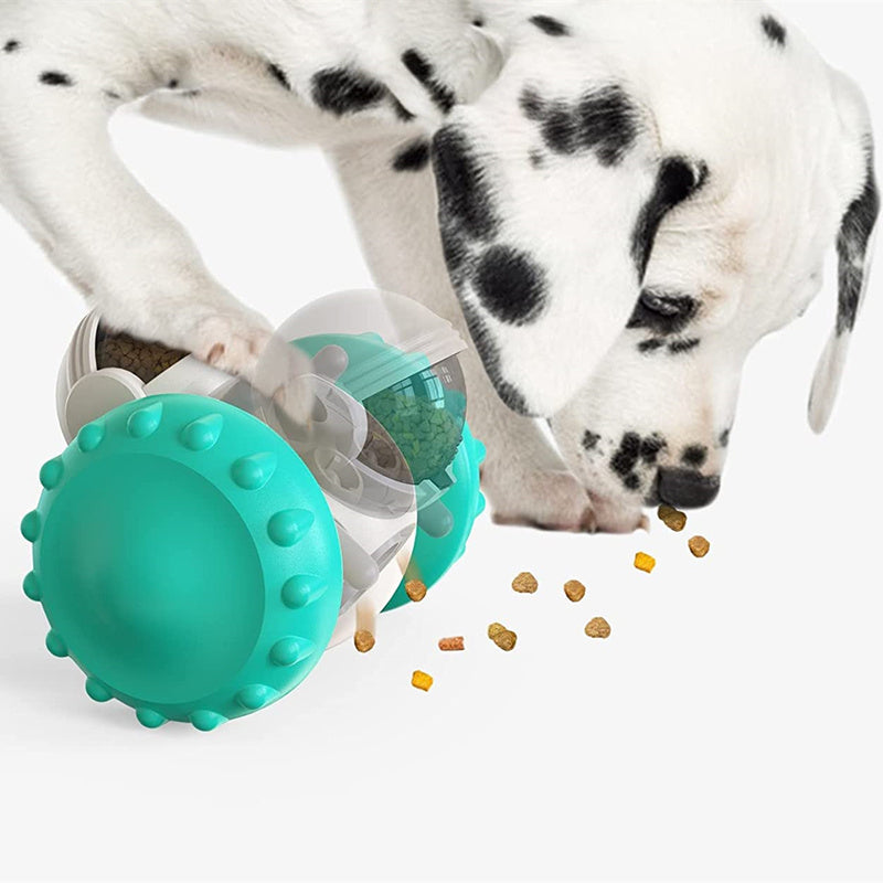Interactive Dog & Cat Food Dispenser – Play & Eat in One! Buy one,
