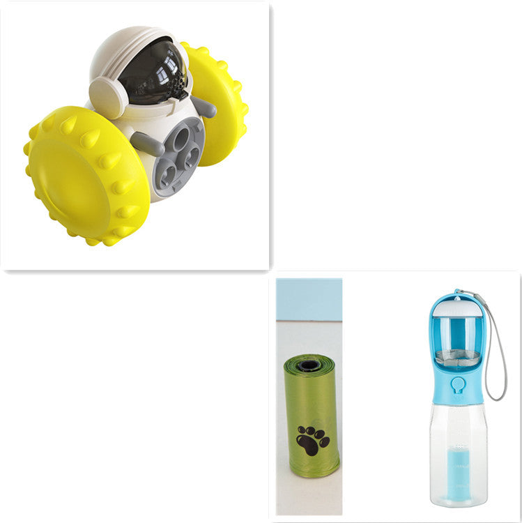 Interactive Dog & Cat Food Dispenser – Play & Eat in One! Buy one,