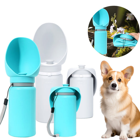 Foldable Silicone Pet Water Bottle