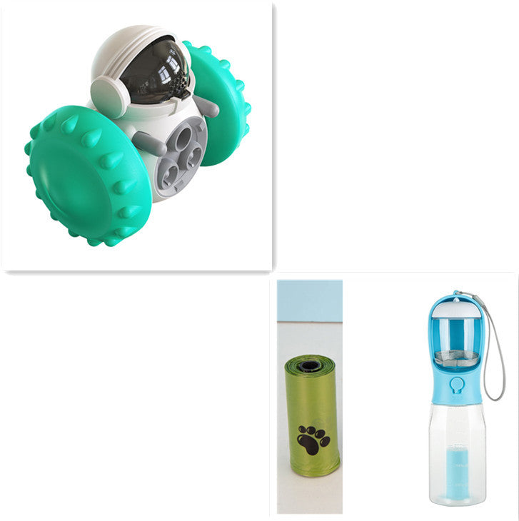 Interactive Dog & Cat Food Dispenser – Play & Eat in One! Buy one,