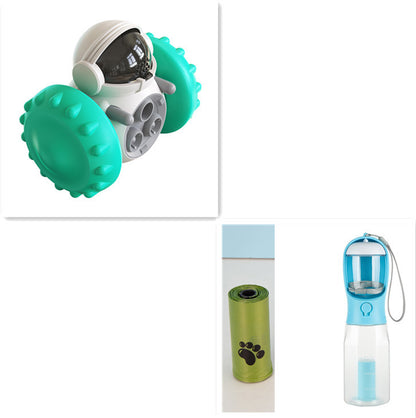 Interactive Dog & Cat Food Dispenser – Play & Eat in One! Buy one,