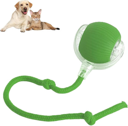 Interactive Pet Chew Tug Toy – Durable Rope Ball for Dogs & Cats