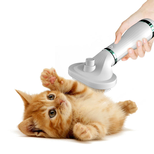 2-in-1 Pet Hair Dryer & Comb – Fast Drying, Easy Grooming!