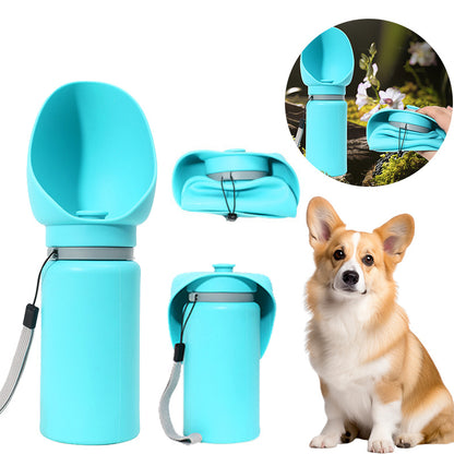 Foldable Silicone Pet Water Bottle